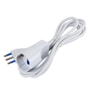 Foto principale Cavo prolunga elettrico da 3m – Spina 16A e Presa Schuko+Bipasso Aigostar