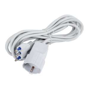 Foto principale Cavo prolunga elettrico da 5m – Spina 16A e Presa Schuko+Bipasso Aigostar