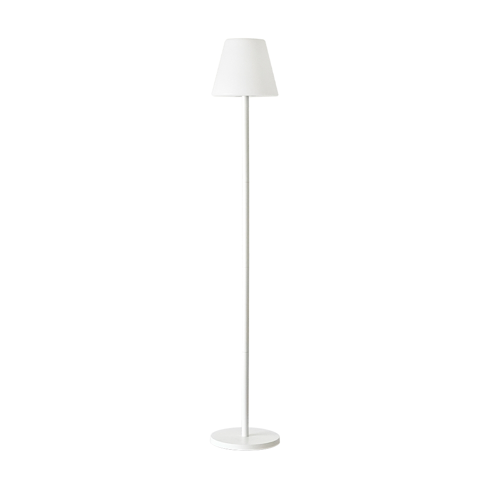 Foto principale Lampada da terra a piantana Altair 3W Bianca con pannello solare ricaricabile USB telecomando IP65 RGB + Bianco caldo 3000K Novaline