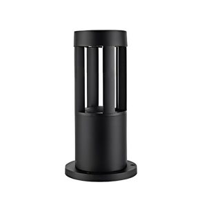 Foto principale Lampioncino Led Mandir 15W Nero 30cm IP65 Bianco caldo 3000K Wisdom