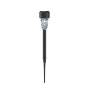 Foto principale Lampioncino segnapassi Led Berry 0,2W Nero con pannello solare IP44 Bianco freddo 6500K con sensore crepuscolare Aigostar