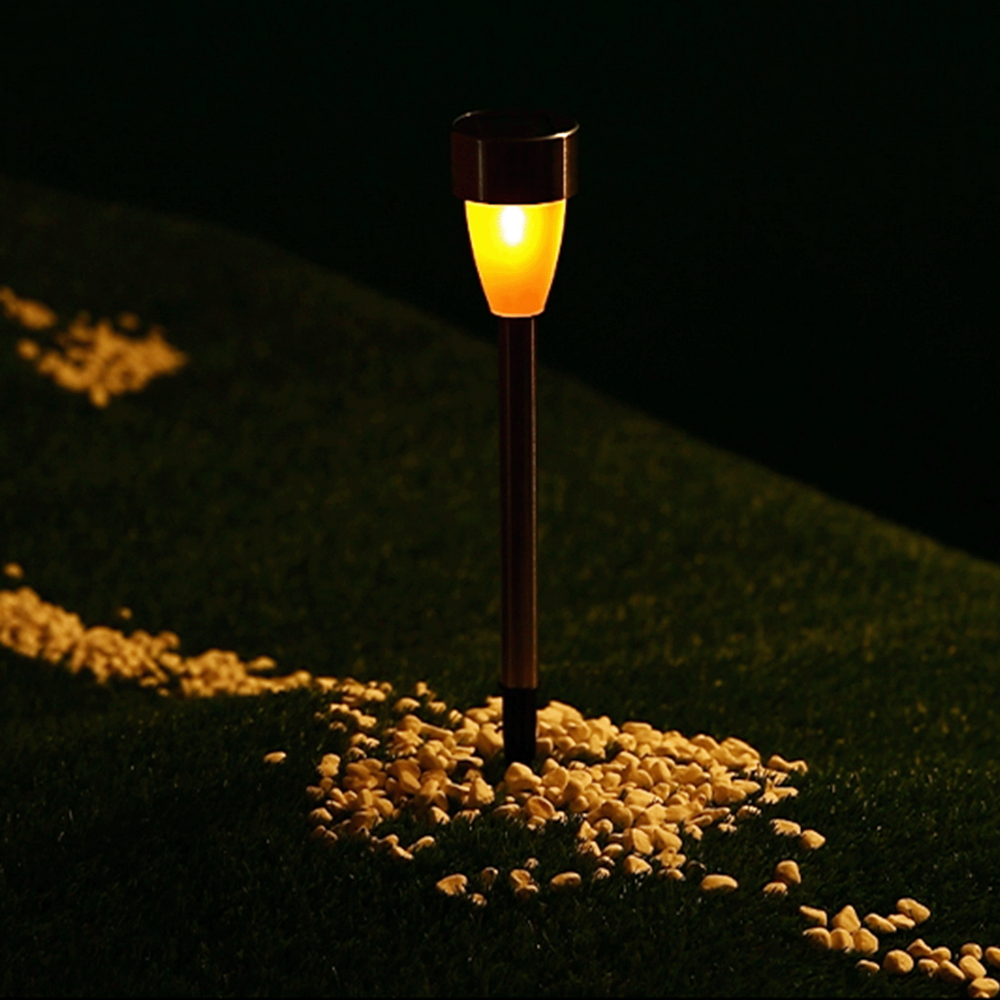 Lampioncino segnapassi Led Busby 0,018W Argento in acciaio con pannello solare IP44 Bianco caldo 2700K con sensore crepuscolare Aigostar - Foto 2
