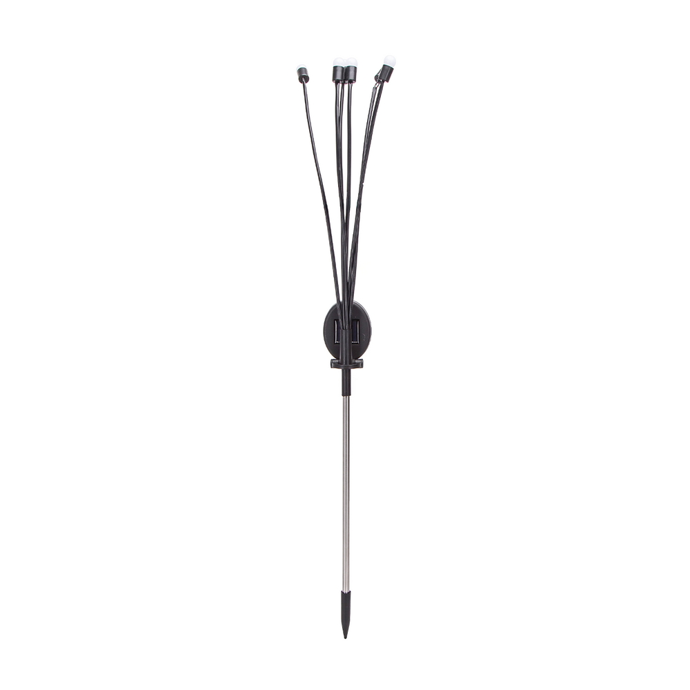 Foto principale Lampioncino segnapassi Led Feelers 0,04W Argento in acciaio con pannello solare IP44 Bianco caldo 2700K con sensore crepuscolare Aigostar