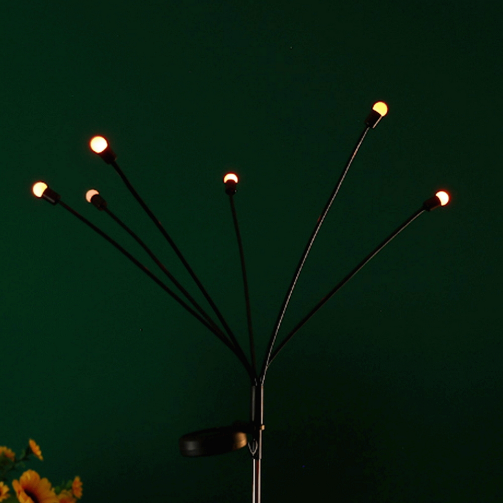Lampioncino segnapassi Led Feelers 0,04W Argento in acciaio con pannello solare IP44 RGB con sensore crepuscolare Aigostar - Foto 2