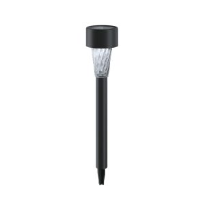Foto principale Lampioncino segnapassi Led Glass 0,006W Nero con pannello solare IP44 Bianco freddo 6500K con sensore crepuscolare Aigostar