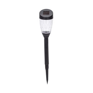 Foto principale Lampioncino segnapassi Led Hala 0,006W Nero con pannello solare IP44 Bianco freddo 6500K con sensore crepuscolare Aigostar