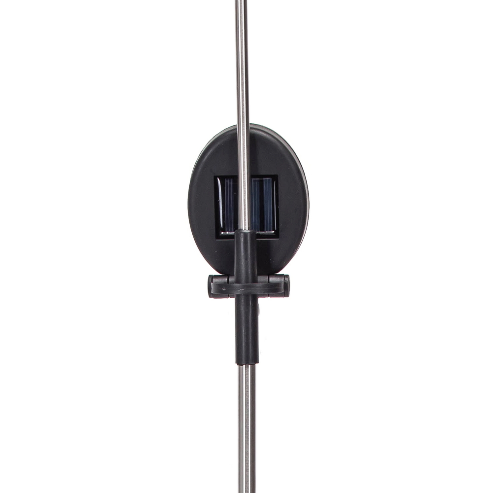 Lampioncino segnapassi Led Willow 0,03W Argento in acciaio con pannello solare IP44 RGB con sensore crepuscolare Aigostar - Foto 1