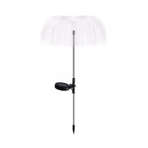 Foto principale Lampioncino segnapassi Led Willow 0,03W Argento in acciaio con pannello solare IP44 RGB con sensore crepuscolare Aigostar