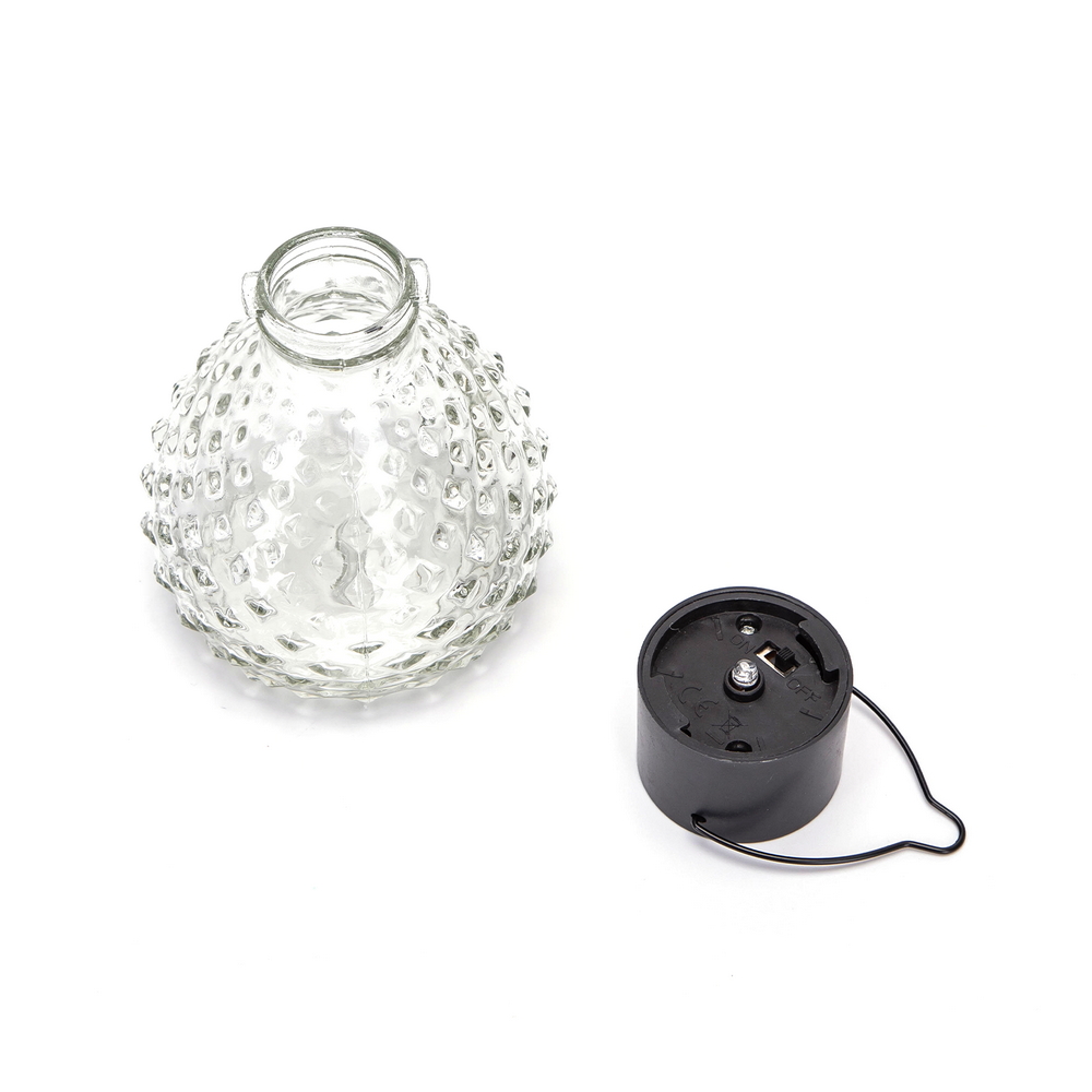 Lanterna Segnapasso Cruet 0,006W alimentazione solare Bianco caldo 2700K Aigostar - Foto 1