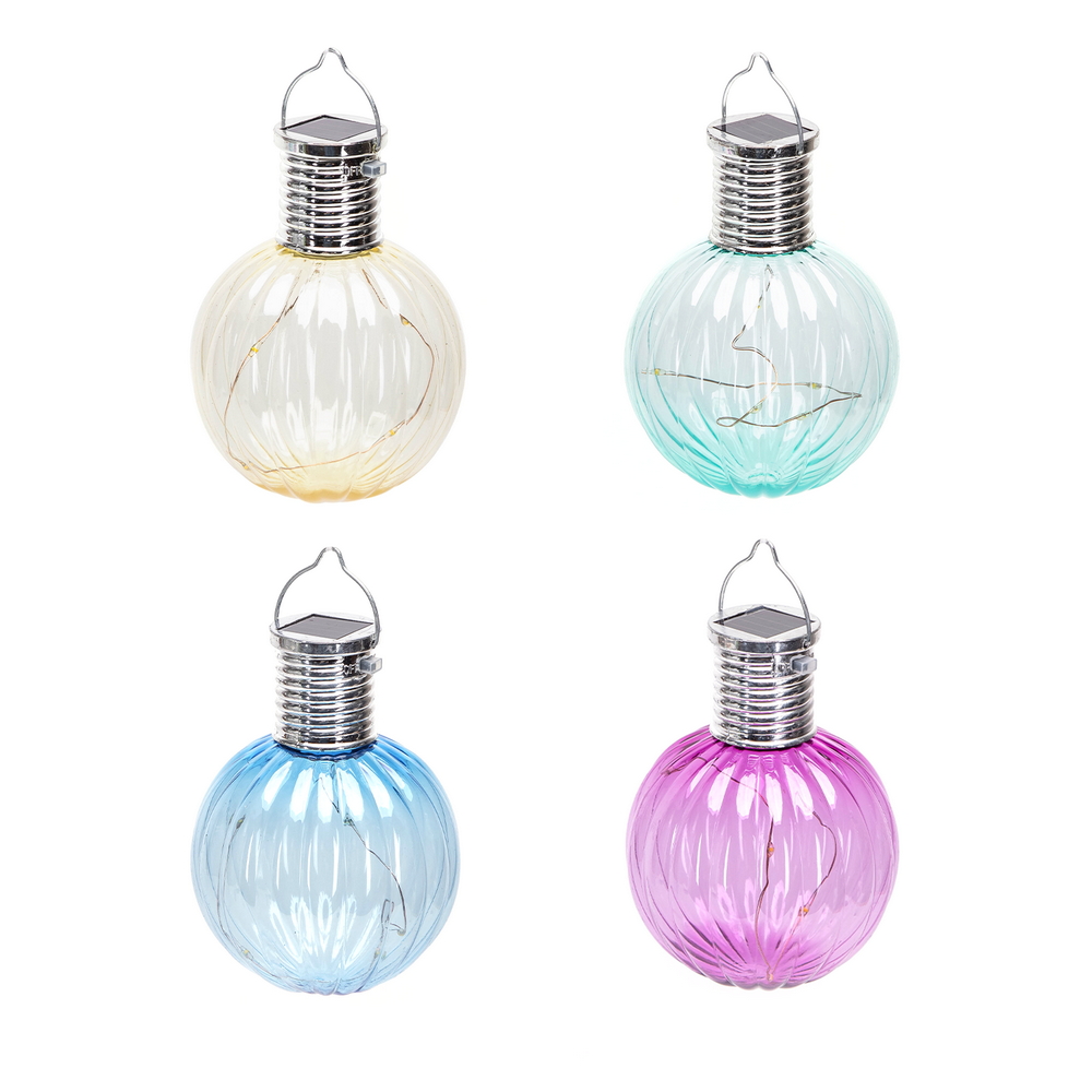 Foto principale Lanterna Segnapasso Sfera 0,006W colori assortiti alimentazione solare IP44 confezione 16pz Aigostar