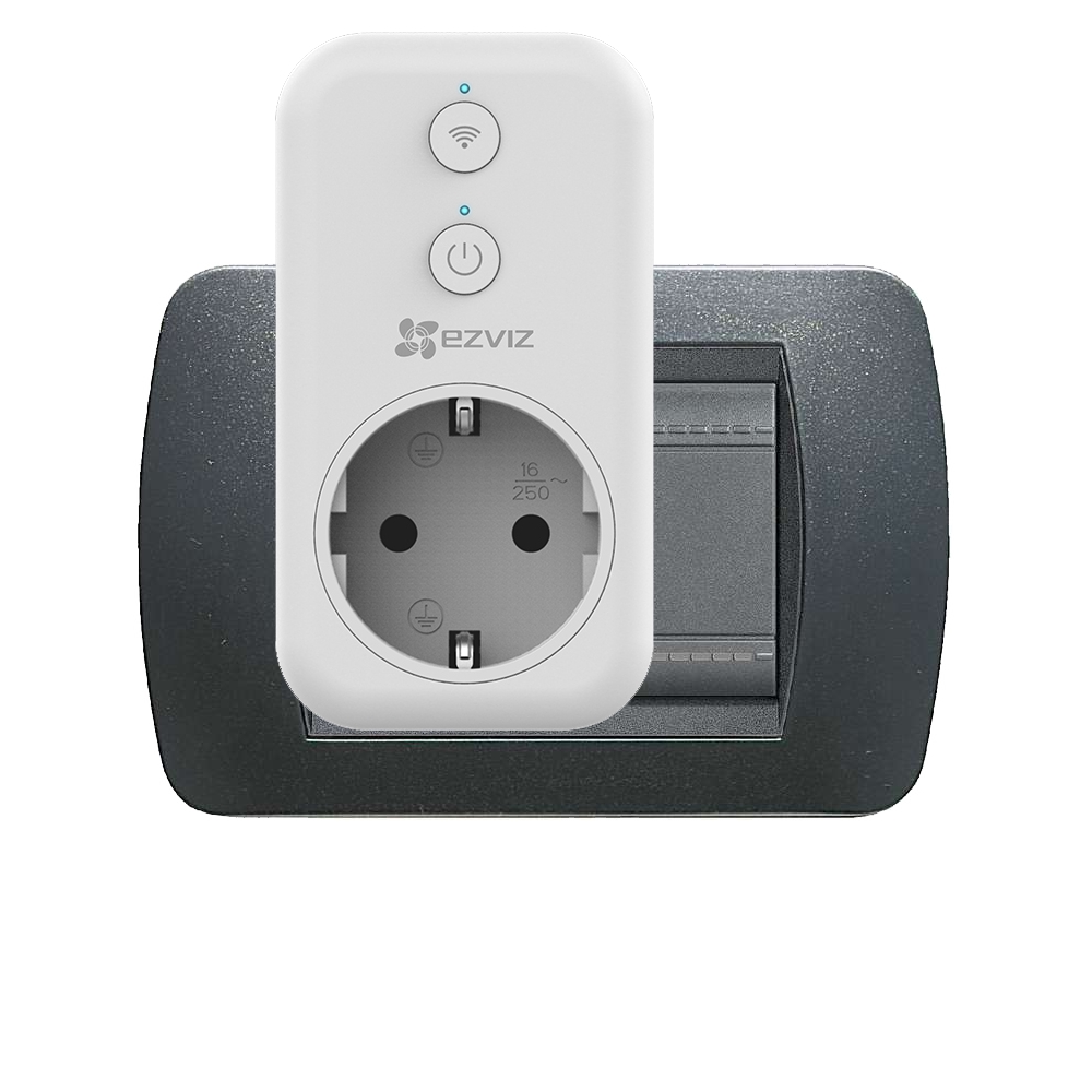 Presa Smart Schuko EZVIZ T31 WiFi 16A monitoraggio consumi - Foto 2