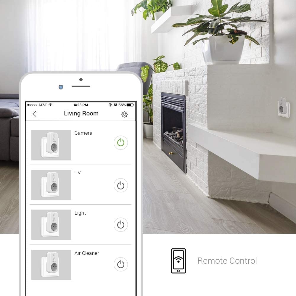 Presa Smart Schuko EZVIZ T31 WiFi 16A monitoraggio consumi - Foto 6