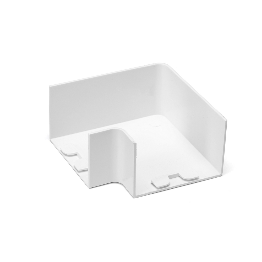 Angolo interno 90° per Canalina 60x40mm bianca 2pz Aigostar - Foto 1