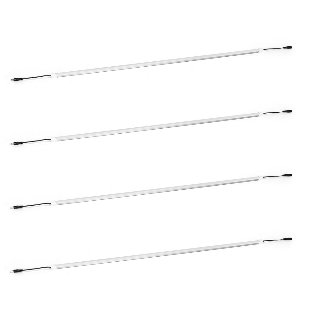 Foto principale Barra Led 24W da 60cm prolungabile Bianco freddo 6500K confezione 4pz Aigostar