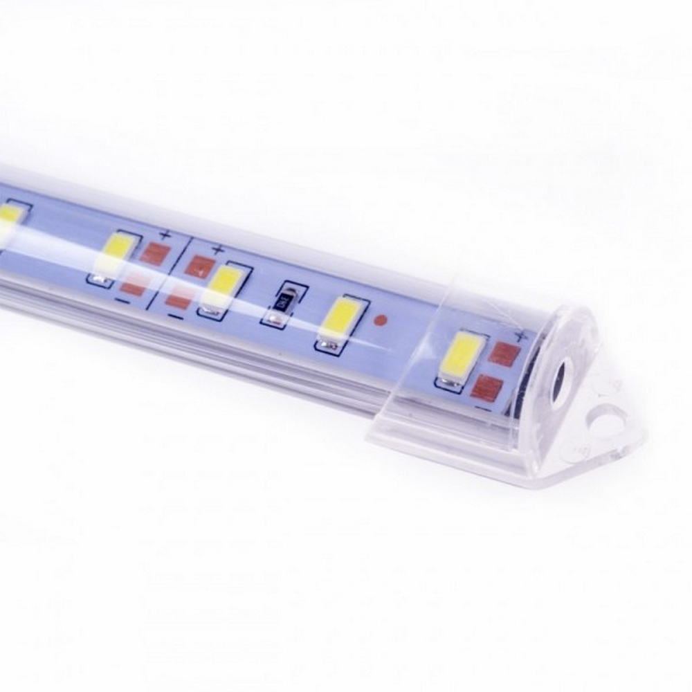 Barra Led per auto e camper 12V 11W 90cm con morsetti IP20 Bianco Freddo 6000K Wisdom - Foto 2