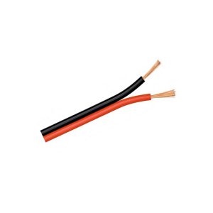 Foto principale Cavo elettrico 2 x 0,5 mm2 5A 1 metro rosso e nero per strisce Led monocolore (venduto a metro) M LEDME
