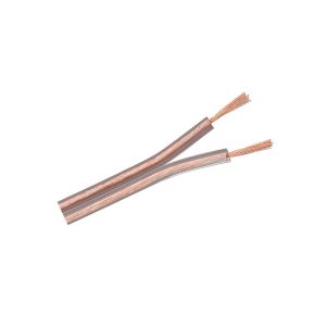 Foto principale Cavo elettrico 2 x 0,5 mm2 5A 1 metro trasparente per strisce Led monocolore (venduto a metro) M LEDME
