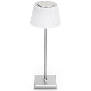 Foto principale Lampada da tavolo Led touch Dory Argento 4W portatile a batteria ricaricabile USB Aigostar