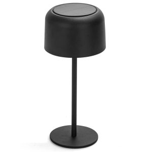 Foto principale Lampada da tavolo Led touch Minimalist Nera 3W portatile ricaricabile energia solare Aigostar