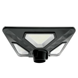 Foto principale Lampione Led 80W Nero con pannello solare IP65 Bianco freddo 6000K con sensore crepuscolare e di movimento M LEDME