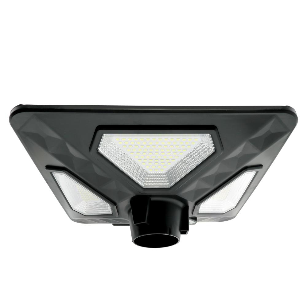 Foto principale Lampione Led 80W Nero con pannello solare IP65 Bianco freddo 6000K con sensore crepuscolare e di movimento M LEDME