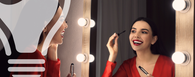 luci per specchio da trucco: consigli e tipologie