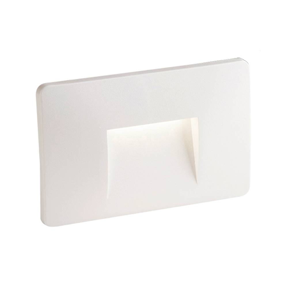 Foto principale Segnapasso Led 3W da incasso per scatola 503 Bianco IP65 temperatura colore regolabile Novaline