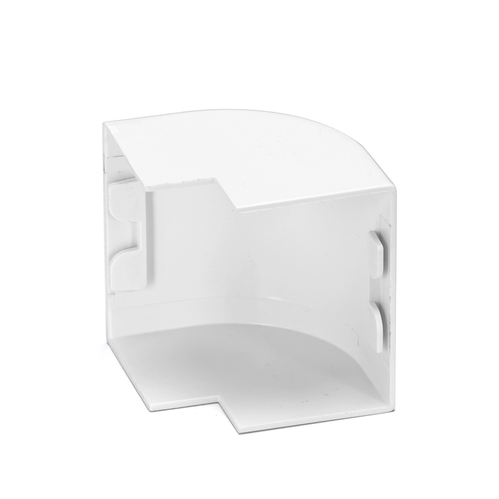 Spigolo esterno 90° L per Canalina 60x40mm bianca 2pz Aigostar - Foto 1