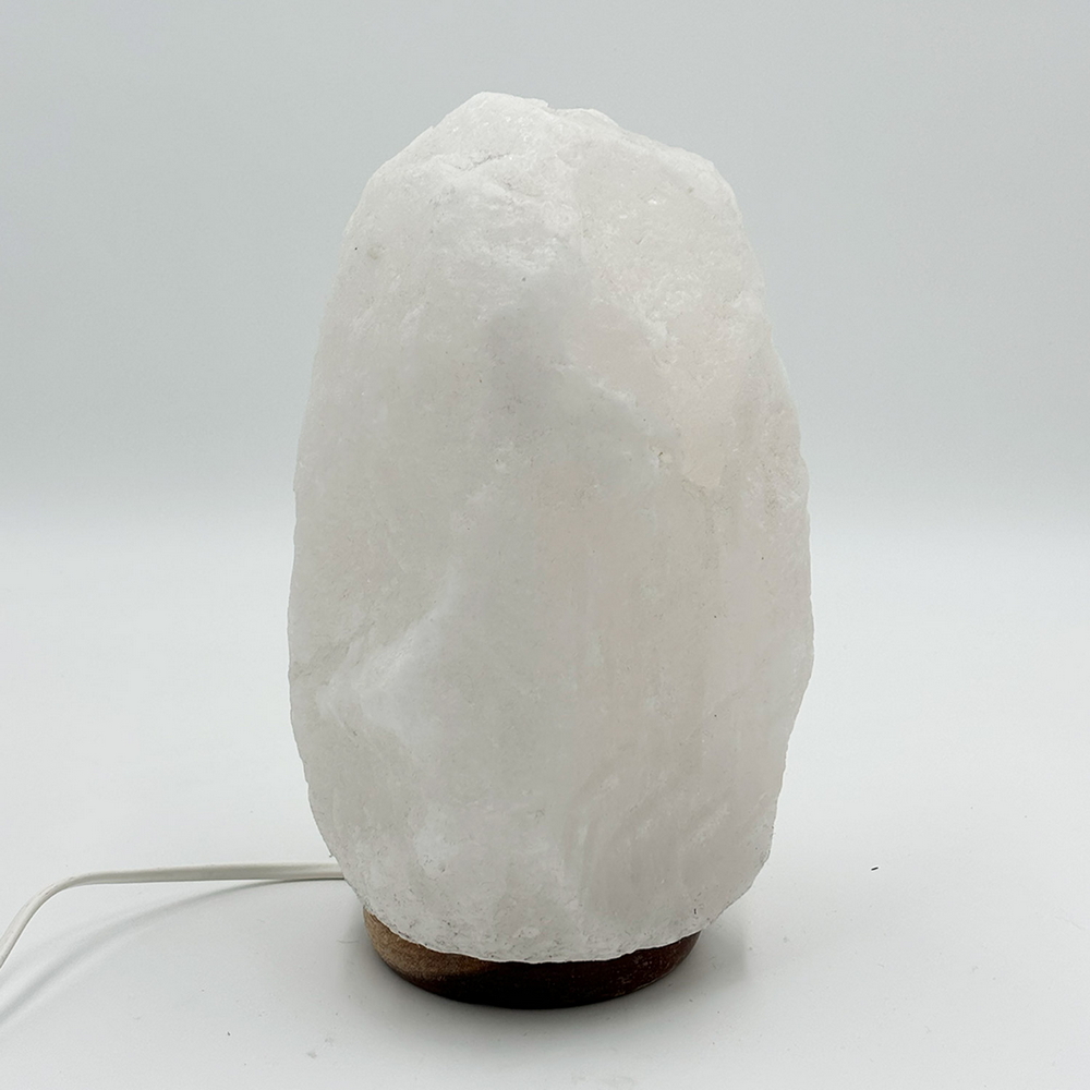 Lampada di Sale Himalayano Bianco naturale 6-8Kg - Foto 2