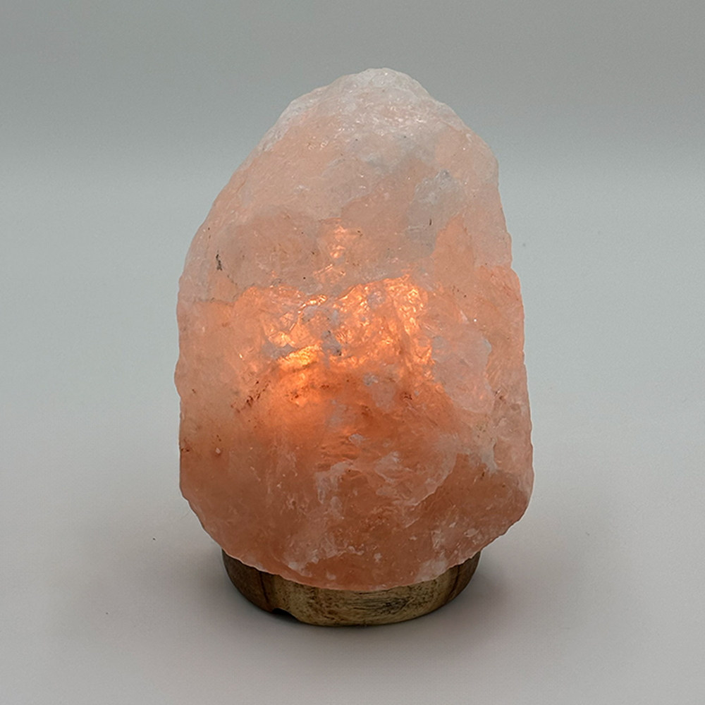 Lampada di Sale Himalayano Rosa naturale 1-2Kg - Foto 3