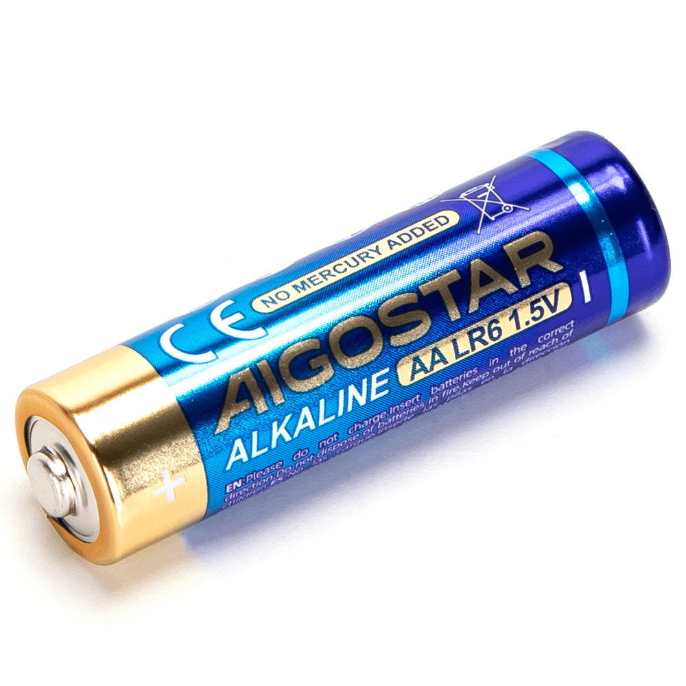 Batteria Aigostar 1,5V AA Stilo Alcalina confezione da 8 pile - Foto 1