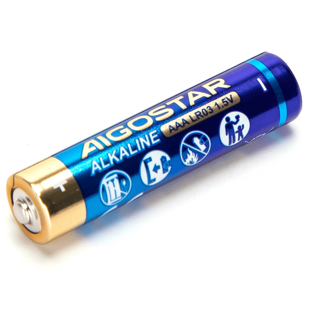 Batteria Aigostar 1,5V AAA Ministilo Alcalina confezione da 4 pile - Foto 1