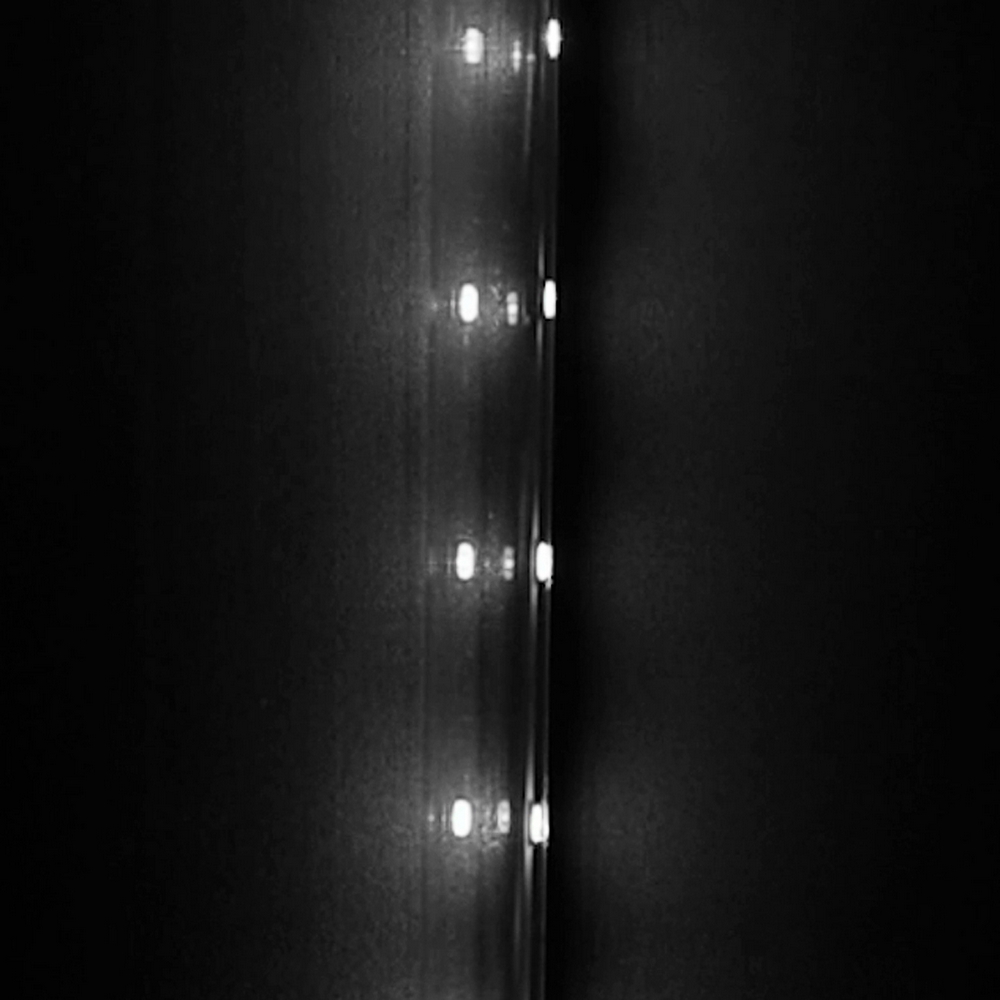 Pioggia di meteore luminose da 360 Led da esterno IP44 Bianco Freddo con pannello solare Wisdom - Foto 3