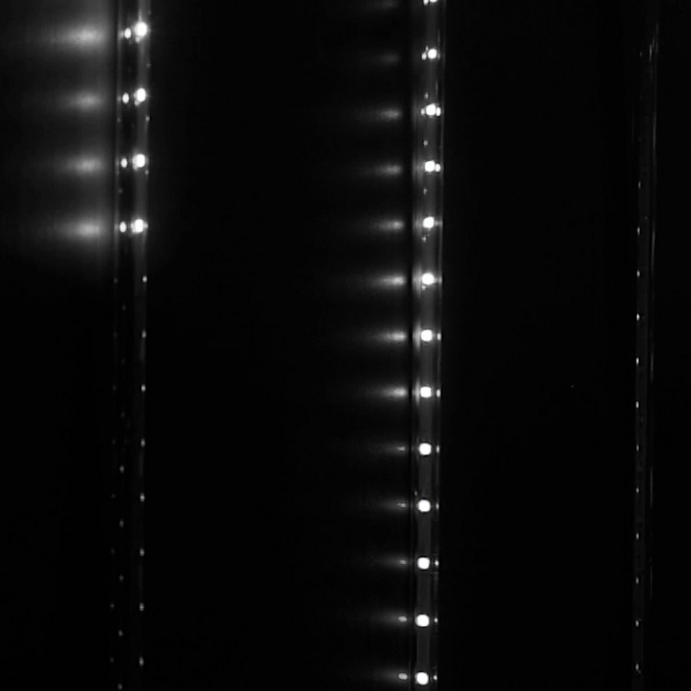 Pioggia di meteore luminose da 360 Led da esterno IP44 Bianco Freddo con pannello solare Wisdom - Foto 4
