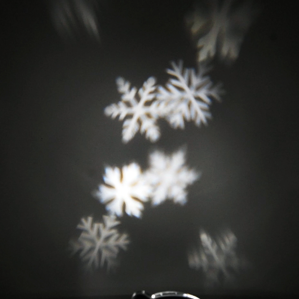 Proiettore di Natale Led fiocchi di neve Wisdom - Foto 1