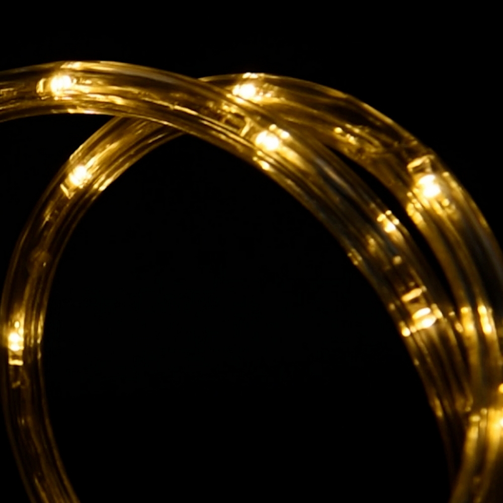Tubo luminoso 10 metri da esterno da 200 Led Bianco Caldo Wisdom - Foto 5