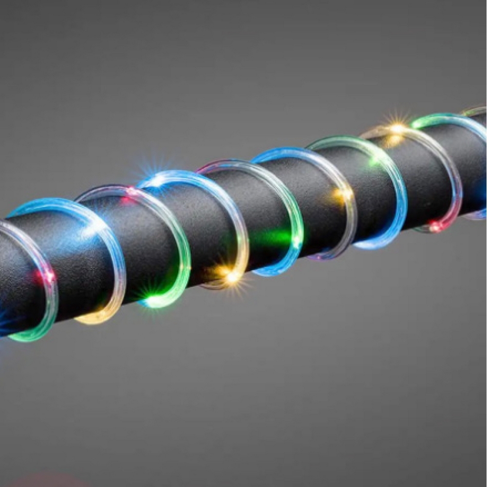 Tubo luminoso 10 metri da esterno da 200 Led Multicolore Wisdom - Foto 2