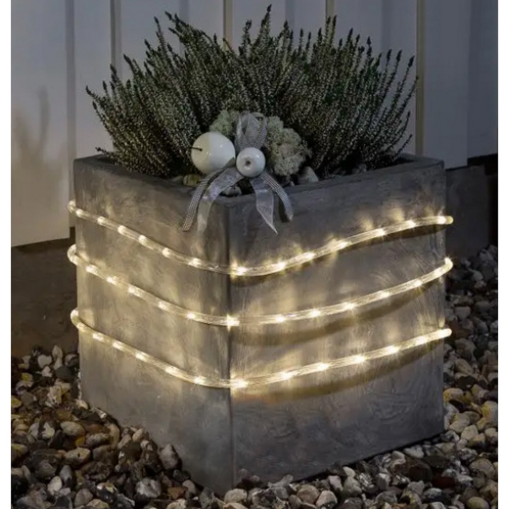 Tubo luminoso 20 metri da esterno da 400 Led Bianco Caldo Wisdom - Foto 1
