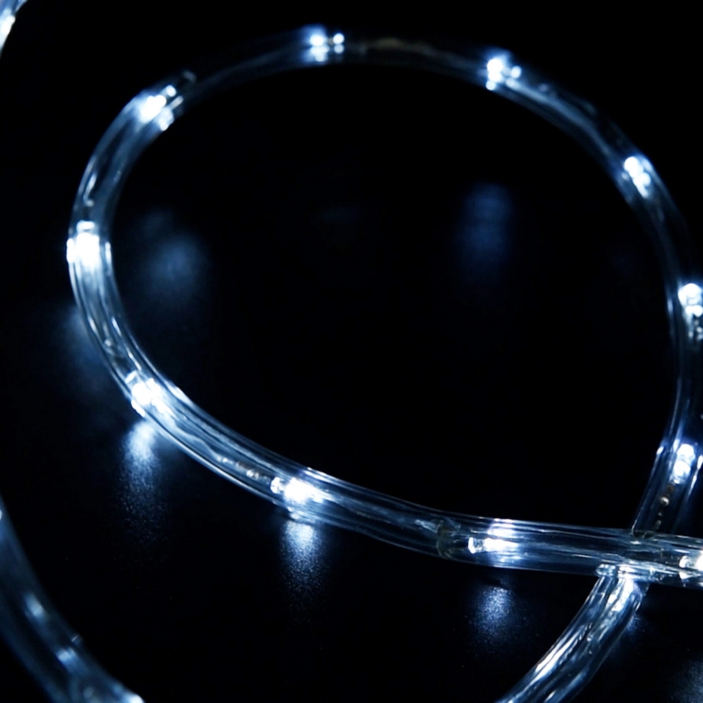 Tubo luminoso 20 metri da esterno da 400 Led Bianco Freddo Wisdom - Foto 5