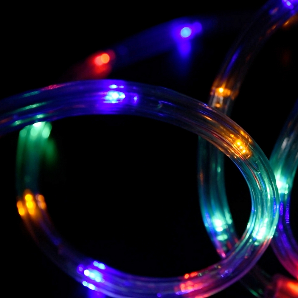 Tubo luminoso 20 metri da esterno da 400 Led Multicolore Wisdom - Foto 5