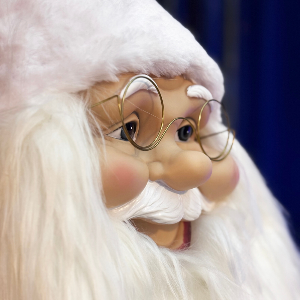 Babbo Natale figura intera alto 1,5 metri Wisdom - Foto 3