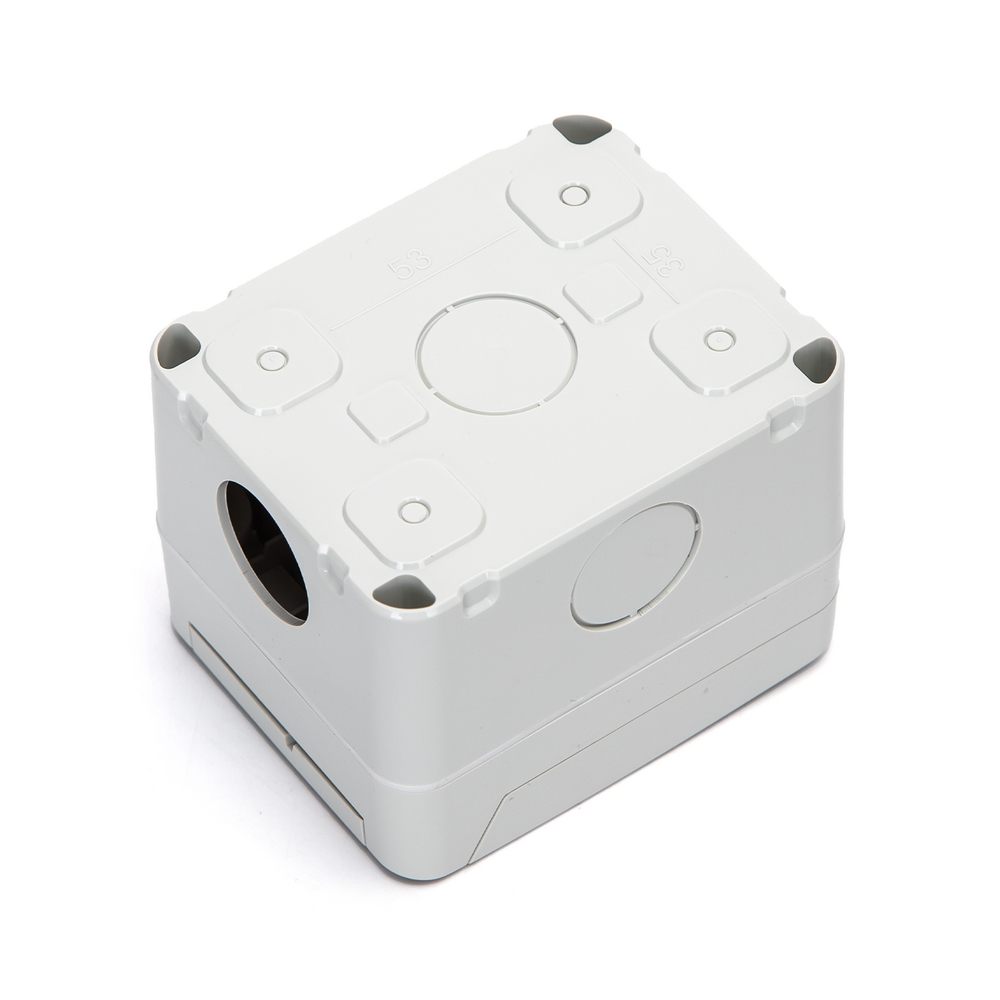 Cassetta esterna impermeabile 2 moduli custodia IP55 per pulsanti compatibile anche con Vimar Plana - Foto 2