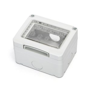 Foto principale Cassetta esterna impermeabile 3 moduli custodia IP55 per pulsanti compatibile anche con Vimar Plana