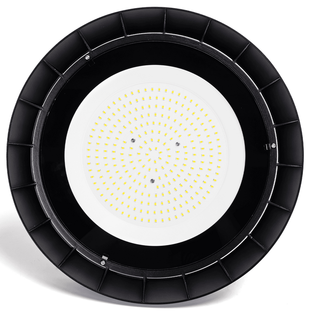Foto principale Campana Led industriale UFO 200W Nera IP65 Bianco Freddo 6500K 100LM/W Aigostar