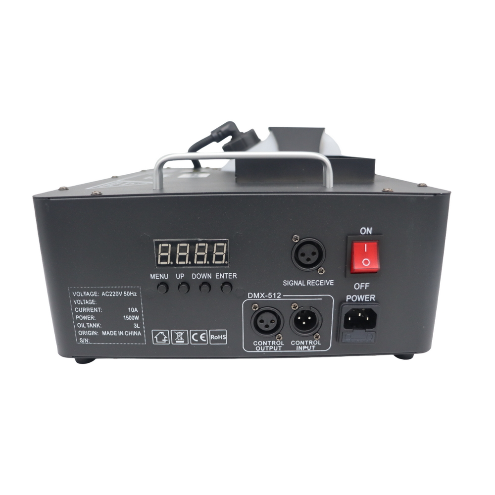 Macchina del fumo 1500W RGB DMX a getto verticale Wisdom - Foto 3
