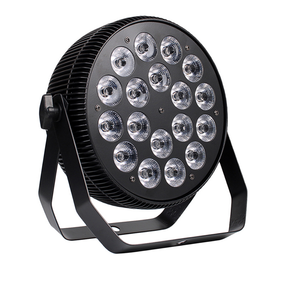 Par Led Mini 18x10W RGBW 4 in 1 IP20 Wisdom - Foto 2