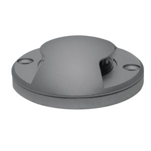 Foto principale Segnapasso calpestabile Led 12V 4W a superfice Rotondo Doppia emissione Grigio IP65 Bianco neutro 4000K Wisdom