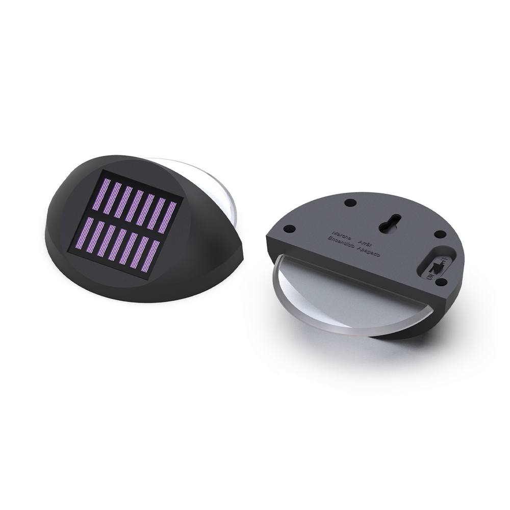 Applique Led 1W con pannello solare IP44 RGB con sensore crepuscolare Aigostar - Foto 2