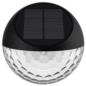 Foto principale Applique Led 2W Nero con pannello solare IP44 Bianco caldo 2700K con sensore crepuscolare Aigostar