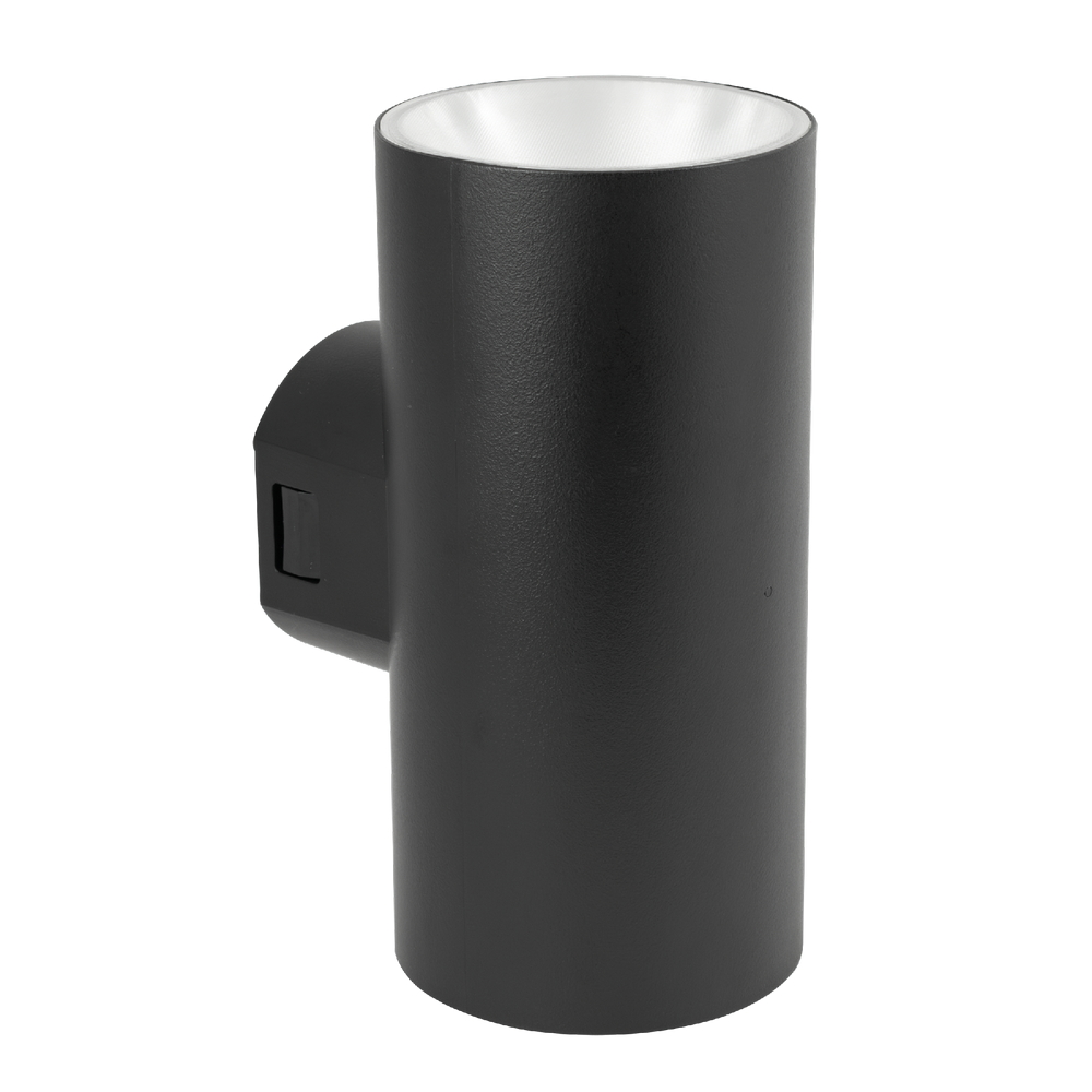 Foto principale Applique Led da parete Hopper 18W Nero IP65 CCT temperatura colore regolabile Novaline